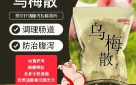 乌梅散解决预防仔猪腹泻拉稀的难题 【汇彩网登录大厅兽药】