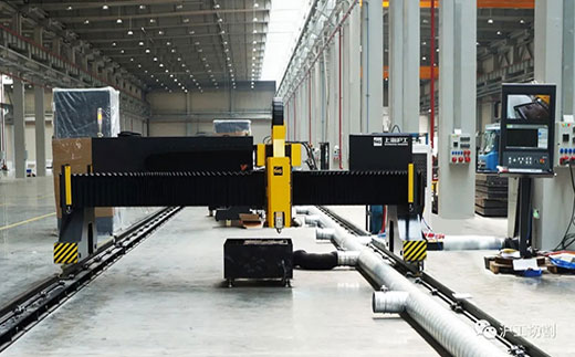 不朽情缘不朽情缘10米大幅面龙门光纤激光切割机有限元优化横梁高配驱动系统