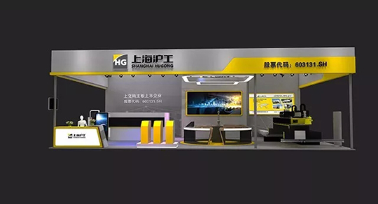 不朽情缘2018重庆立嘉国际智能装备展览会展位效果图