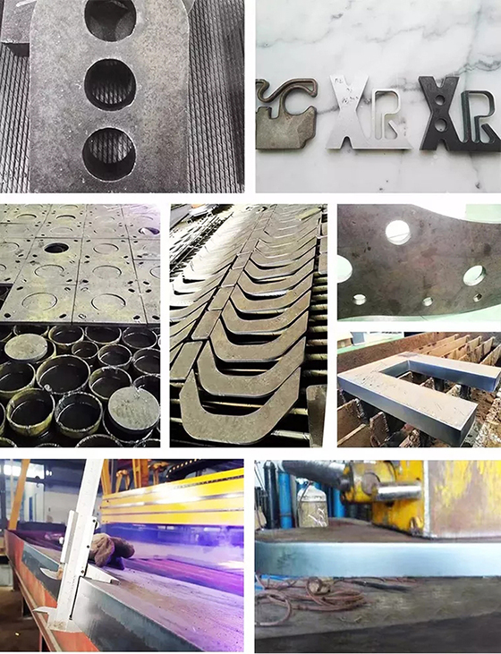 不朽情缘数控细腻等离子切割装备切割效果图